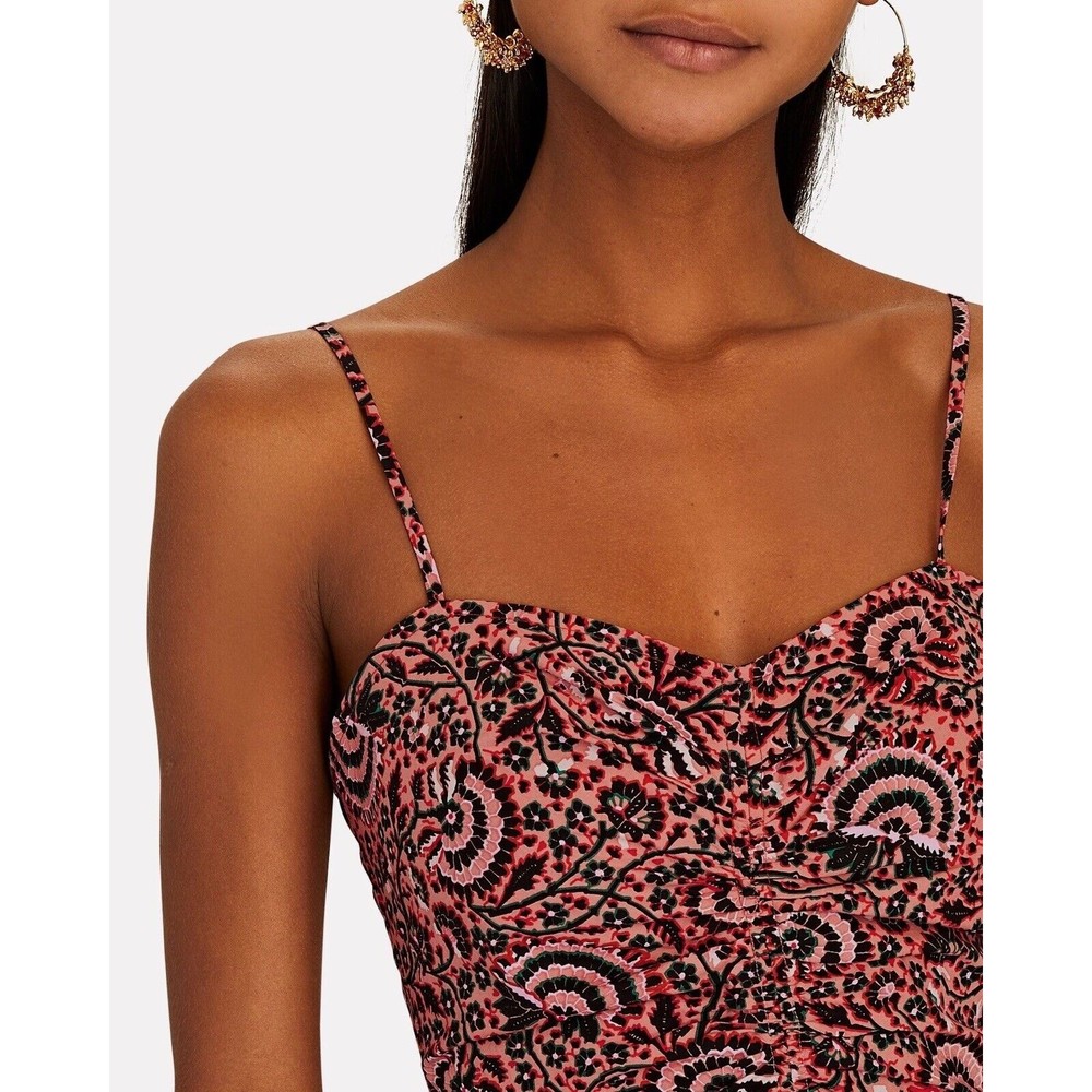 A.L.C. NWT Lilah Dress in Coral Multi Size 0  $495.00 - Picture 8 of 16